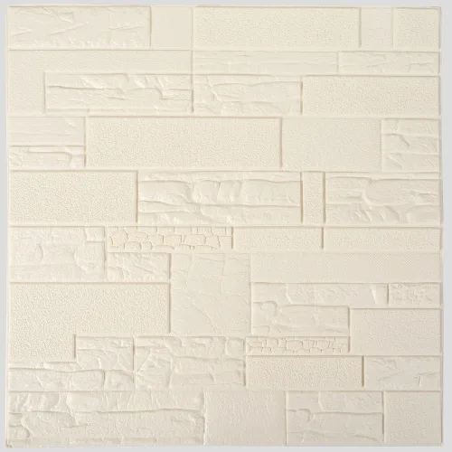 HarteFlooring Panel3D Autoadhesivo 70x60 Pidra Blanca 5u 0411001 5 Gris.webp