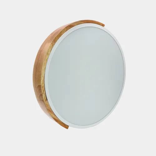 Lumie Panel Led Redondo con madera 24W calido ILU023CO 001 UN DSC08617 24w gris.webp