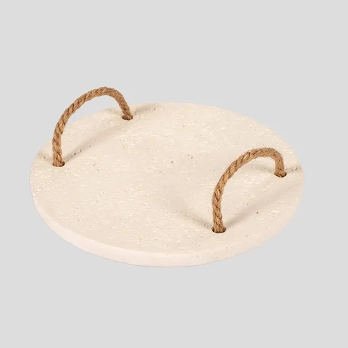 Tase Bandeja redonda majesty plana 24cm white 0411001 8 Gris.webp