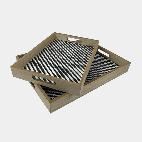 Tase Set de bandejas de madera Verve Color Blanco c negro juntas1 gris.webp