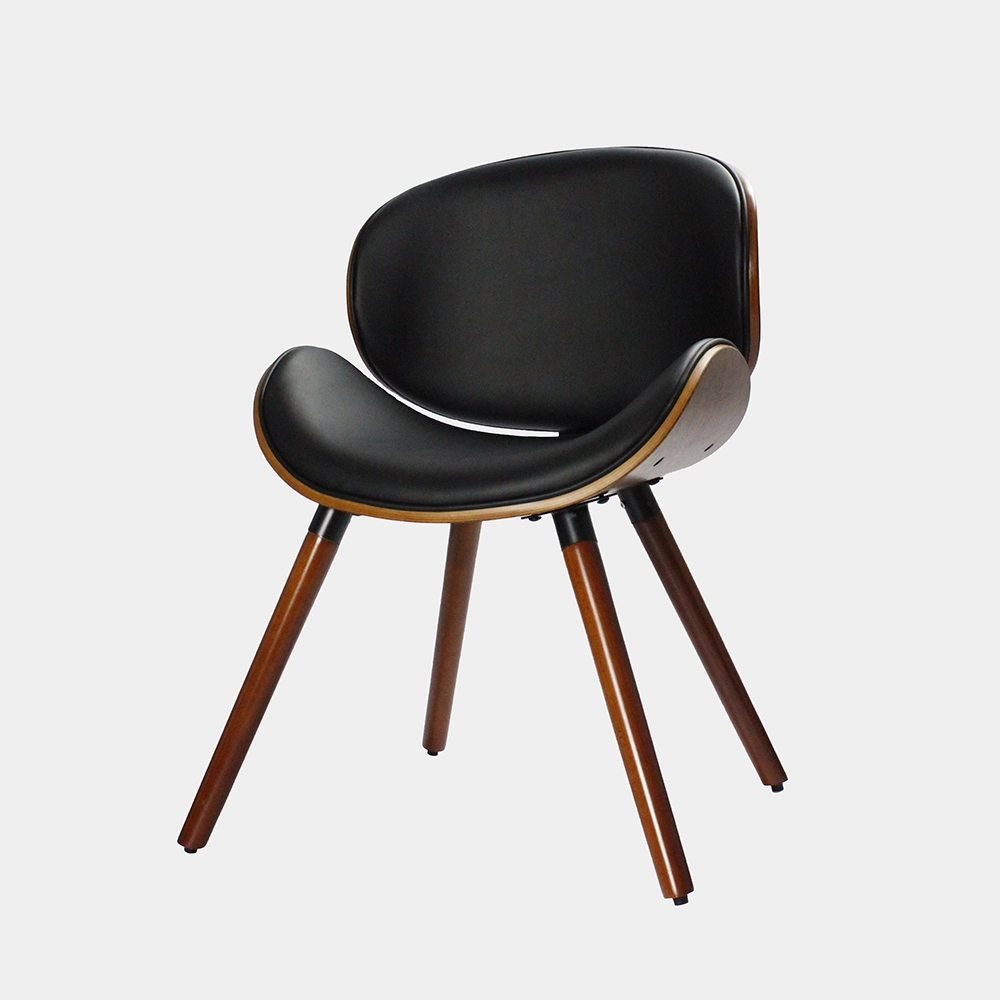 Virke Silla Arcos Madera Negra 6090 Gris.webp