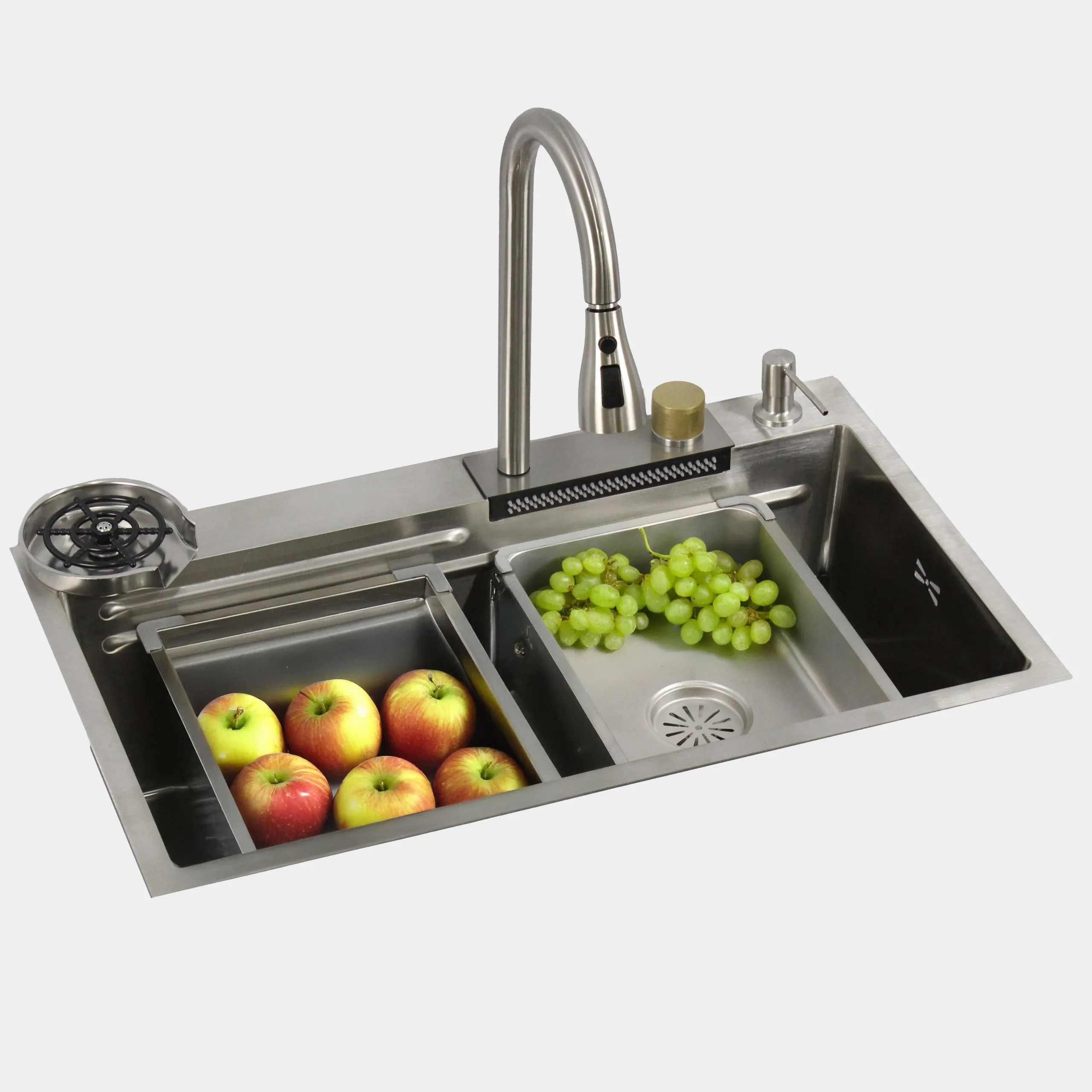 Bacha Multi 304 Modelo 1 75x45x22 de espesor 2mm (BAC010LS 001 CA) IMG 7766 gris