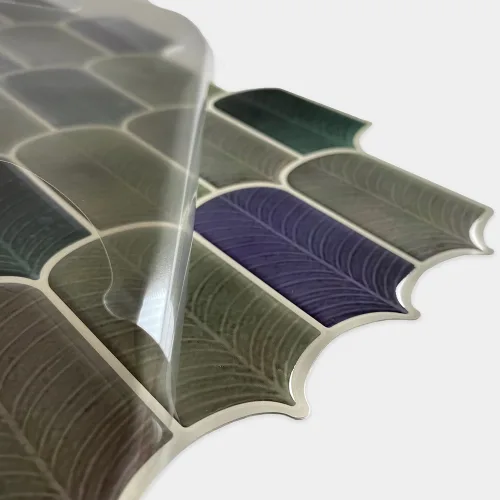 HarteFlooring Stickers3D Arco MoradoYVerdes protector Gris.webp