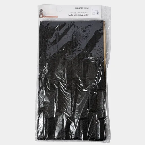 HarteeFlooring Placas 3D Ladrillo Negro Irregular 2 Gris.webp