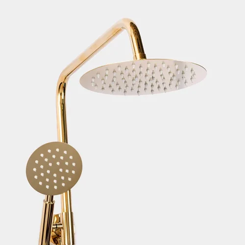 Kubel Columna ducha extensible redonda 20x20 dorada 20 Gris.webp