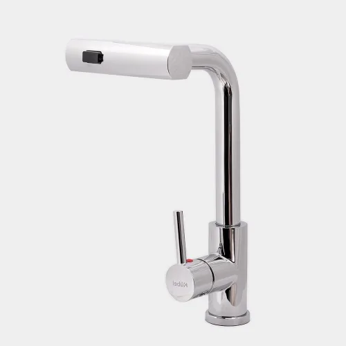 Kubel Griferia cuello recto multiples boquillas 3 Gris.webp