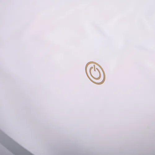 Lumie EspejoLED Kavala 80diam 15 Gris.webp