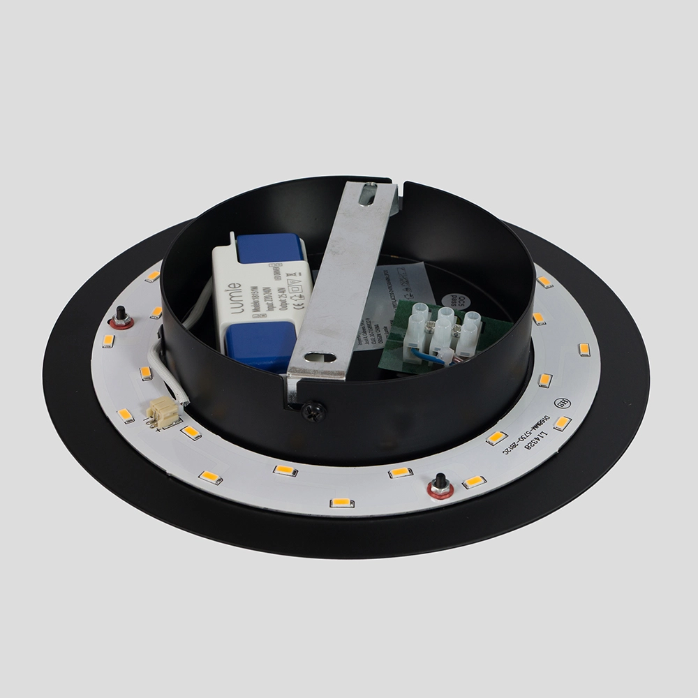 Lumie lampara 12w mod Ocaso20 Negro 0033 Gris