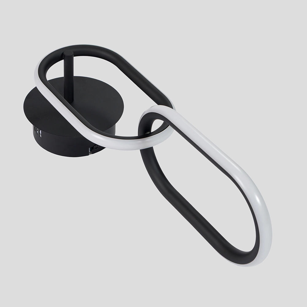 Lumie lampara 15w mod TivoliDoble negro 0012 Gris