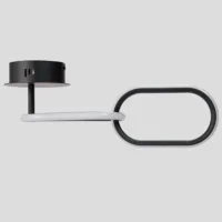 Lumie lampara 15w mod TivoliDoble negro 0013 Gris