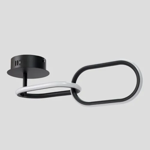 Lumie lampara 15w mod TivoliDoble negro 0015 Gris