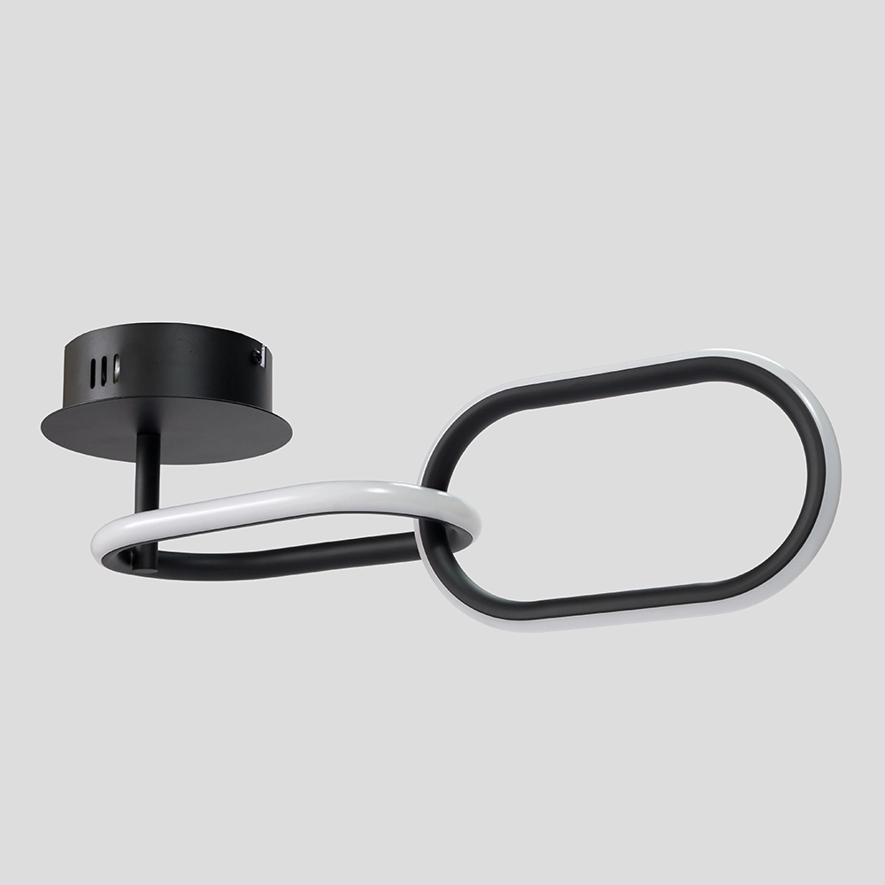 Lumie lampara 15w mod TivoliDoble negro 0015 Gris