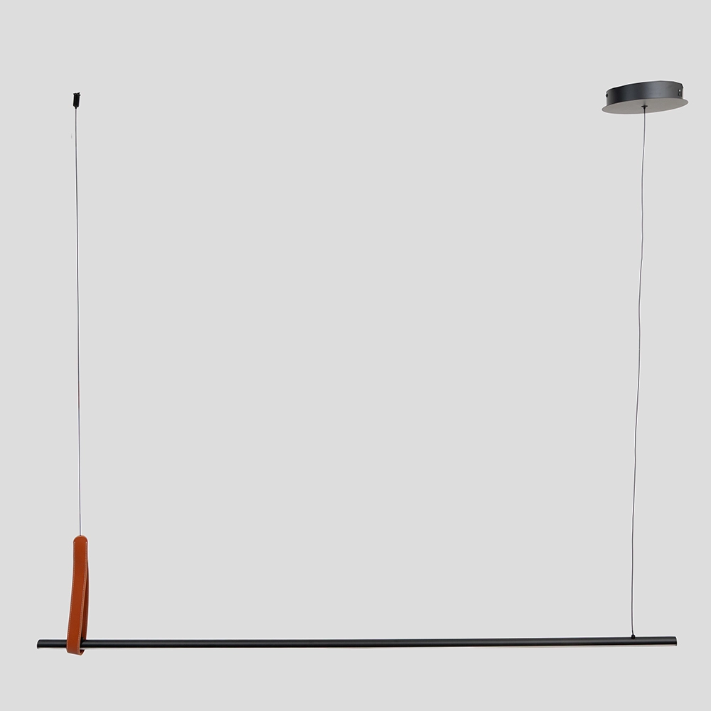 Lumie lampara 24w mod Brescia150 Negroconcuero 0030 Gris