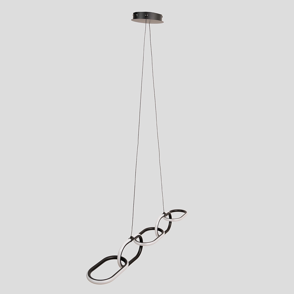 Lumie lampara 42w mod Cadenas Negro 0020 Gris