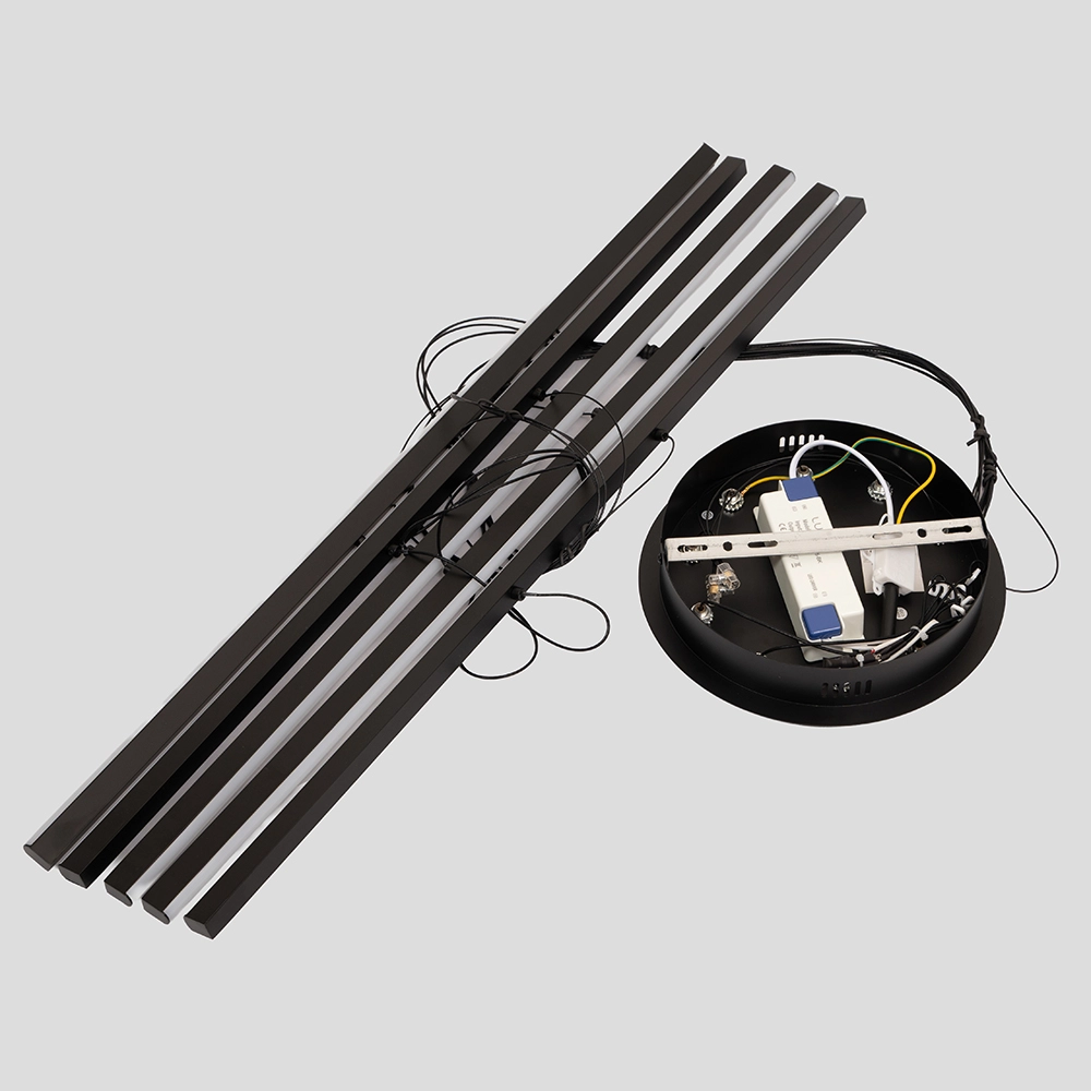 Lumie lampara 60w mod ListonBeam Negro 0002 Gris