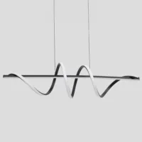 Lumie Lampara Are Negro 0165 Gris