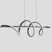 Lumie Lampara Are Negro 0167 Gris