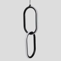 Lumie Lampara Como Negro 0044 Gris