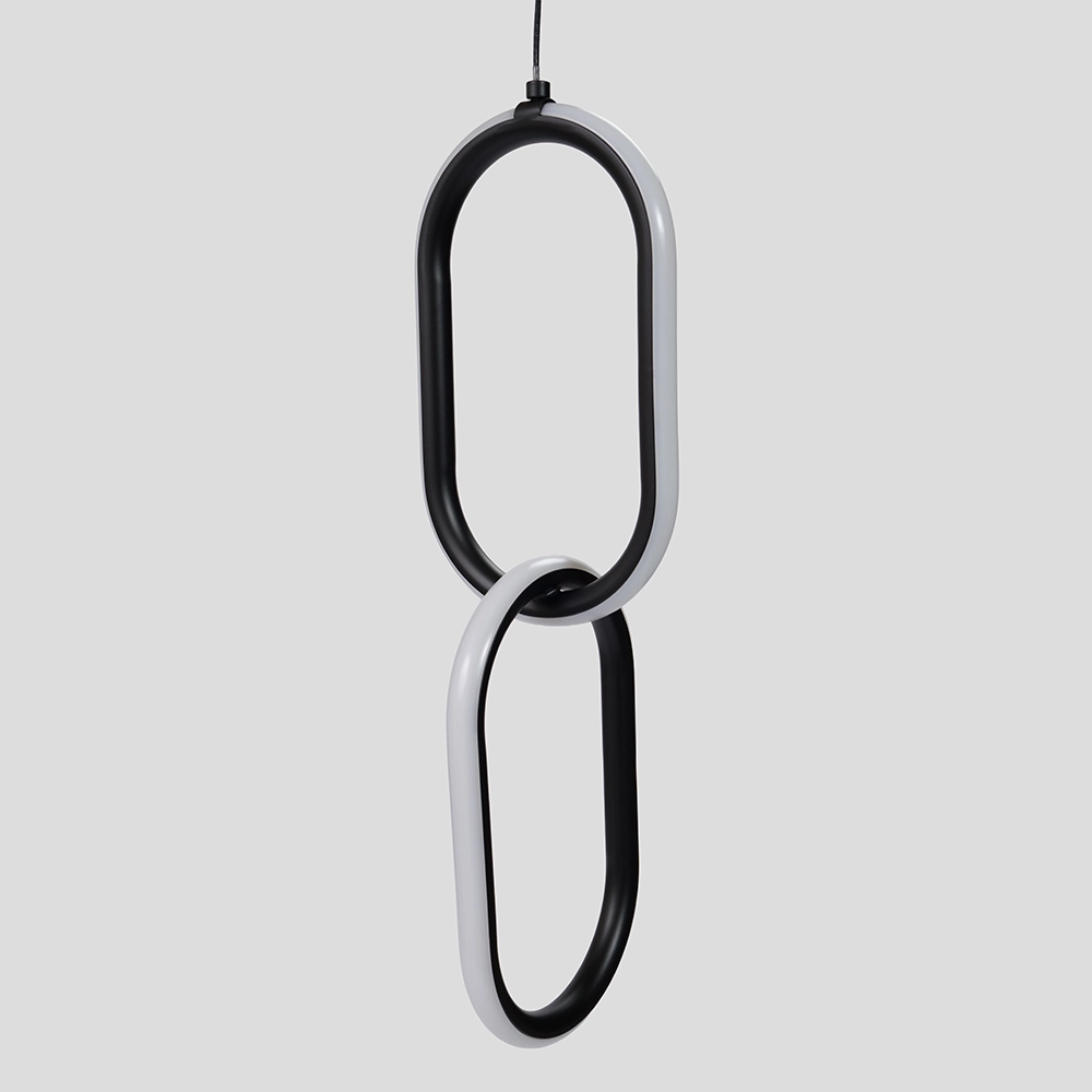 Lumie Lampara Como Negro 0044 Gris