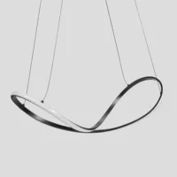 Lumie Lampara Infinito Negro 0119 Gris