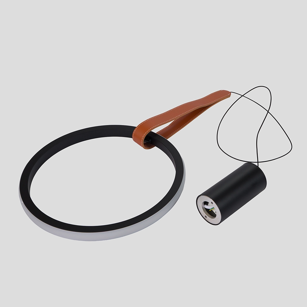 Lumie_Lampara-Lipari-NegroConCuero_0121_Gris Lumie Lampara Lipari NegroConCuero 0121 Gris