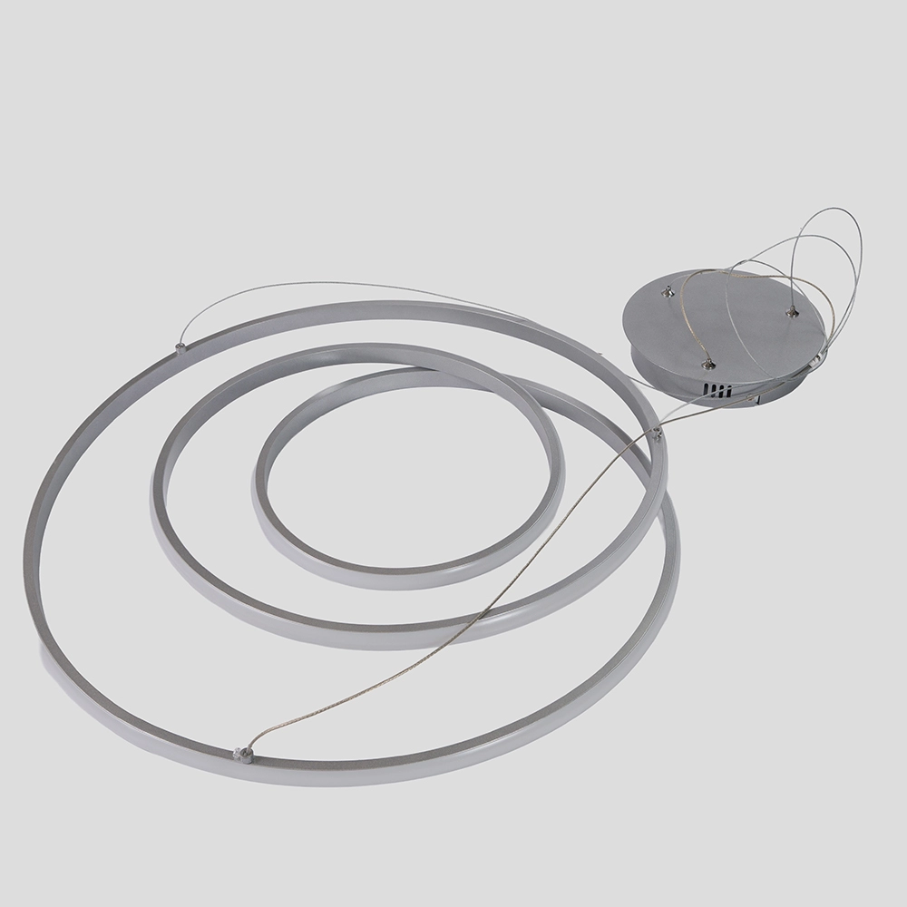 Lumie Lampara Torbellino Plateado 0132 Gris