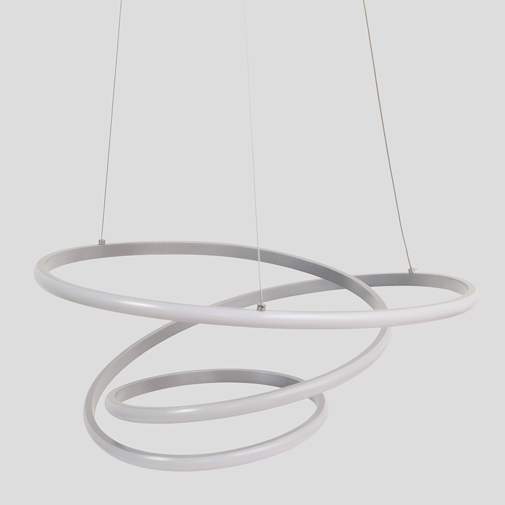 Lumie Lampara Torbellino Plateado 0133 Gris