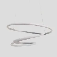 Lumie Lampara Torbellino Plateado 0135 Gris