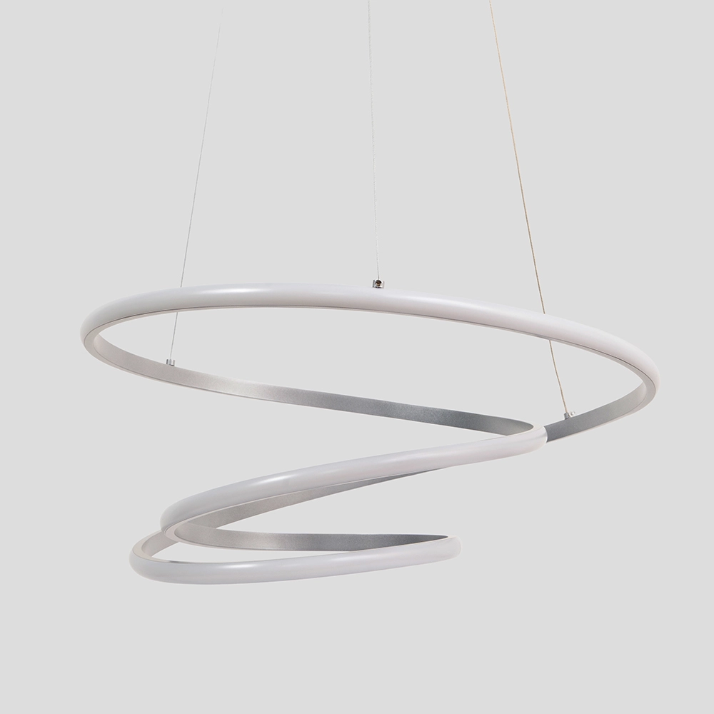 Lumie Lampara Torbellino Plateado 0135 Gris