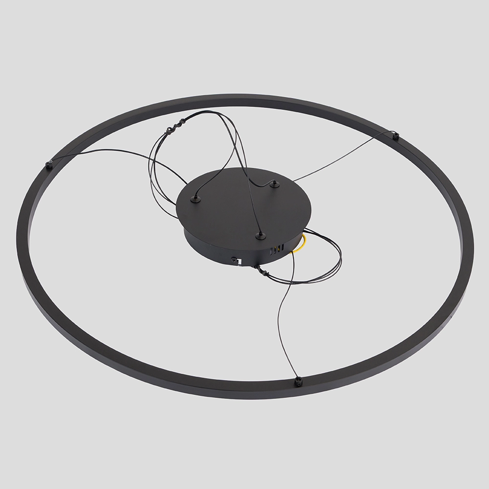 Lumie Lampara Udine61cm Negro 0152 Gris