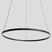 Lumie Lampara Udine61cm Negro 0155 Gris