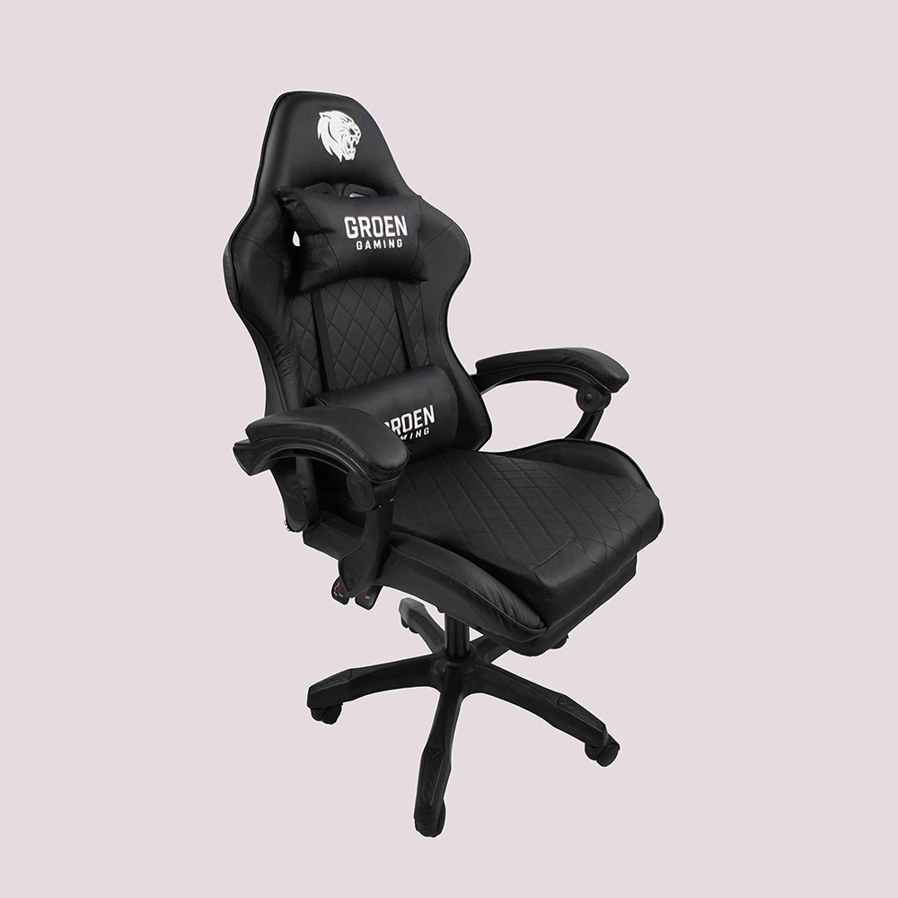 Virke SillaGamerKronos negro DSC09848 gris