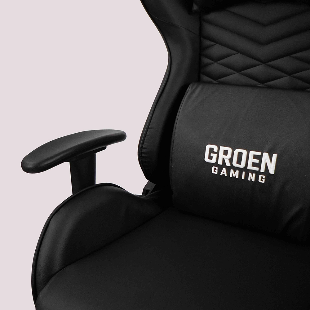 Virke SillaGamerRaptor negro DSC00003 gris