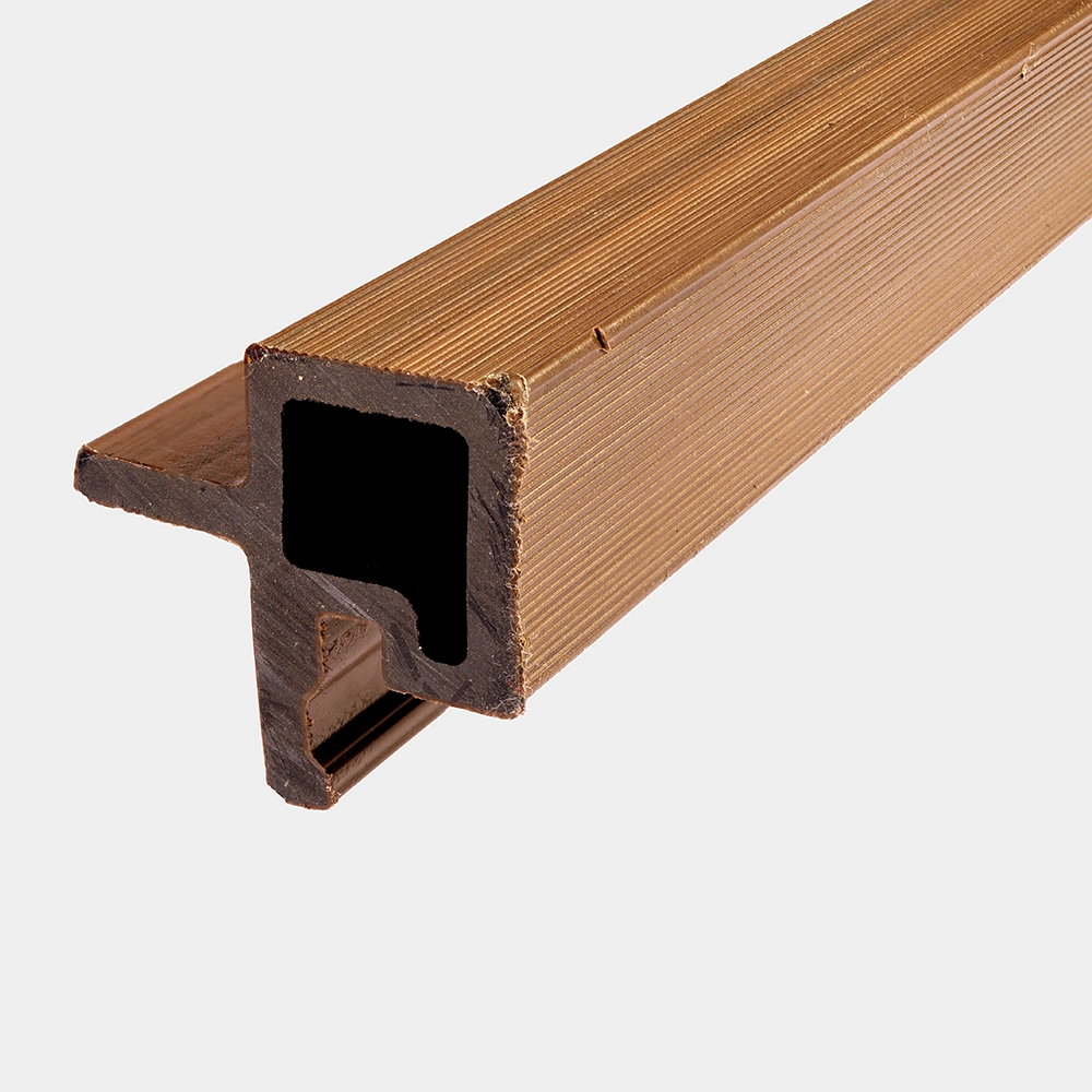 HarteFlooring Terminacion Wall Cladding Coextrusion teak 05 gris