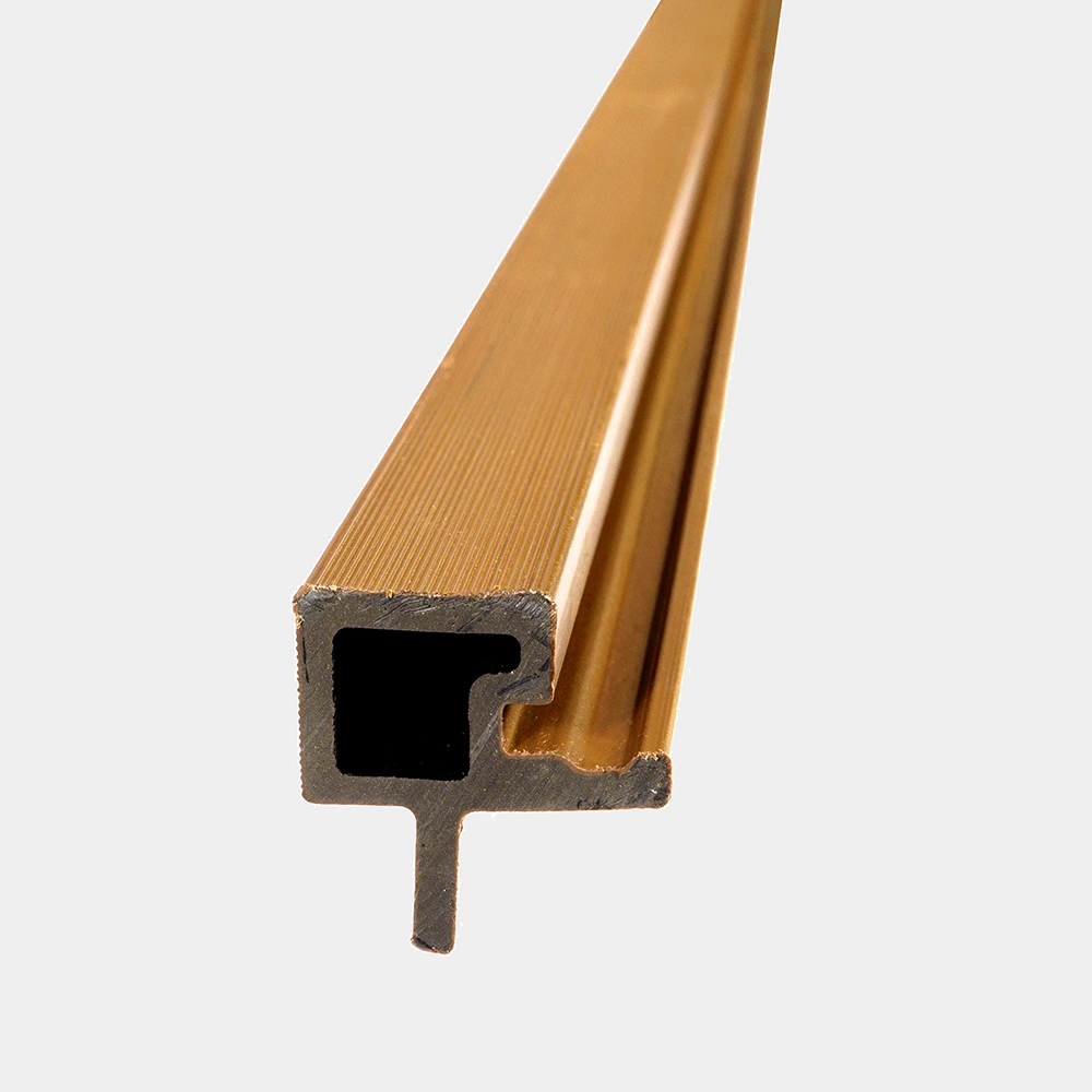 HarteFlooring Terminacion Wall Cladding Coextrusion teak 9 gris