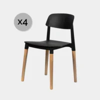 Virke BistroNegra x4